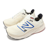 New Balance 慢跑鞋 Fresh Foam X More V4 2E 男鞋 寬楦 白 藍 緩衝 運動鞋 NB MMORCE4-2E