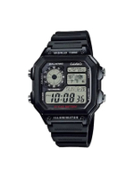 CASIO นาฬิกาข้อมือ AE-1200WH-1AVDF สีดำ