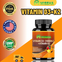 Missha Vitamin D3 + K2 capsule supplement Natural formula Enhances immunity