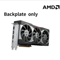 Original IO I/O Shield Back Plate Blende Bracket Video Graphic Card GPU For AMD RADEON RX6800XT 6900XT 16G