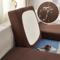 Waterproof Jacquard Sofa Seat Cushion Cover for Living Room Furniture Protector Pets Elastic L Shape Corner Armchair Sofa Covers