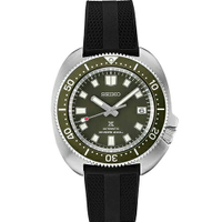 SEIKO 精工錶-黑牌款-Prospex DIVER 200米 1970復刻機械錶 6R35-00T0G(SPB153J1)-42mm-綠面膠帶【刷卡回饋 分期0利率】【APP下單22%點數回饋】