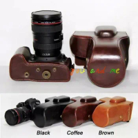 Pu Leather Camera Case Bag For Canon 5D2 5D3 5D4 5DS 5DR 5D Mark III 5D Mark IV SLR DSLR Case