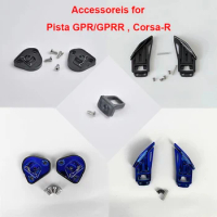 Capacete AGV PISTA GP RR GPR Helmet Visor Gear Base Lock Catch Casco AGV PISTA Helmet Accessories Pivot Kit Base Plate With Four