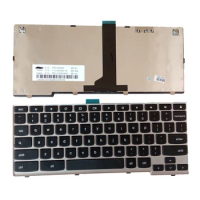 US keyboard For Lenovo Chromebook N20 N20P Silve frame