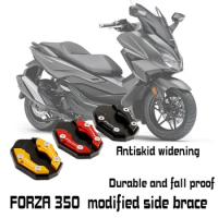 Applicable to Honda Forza350 Fosha NSS350 modified side brace enlarged foot frame widened anti-skid pad accessories