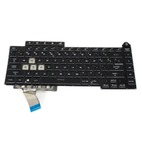 US Layout Keyboard for Asus ROG Strix G15 2021 G513Q G513QY G513QM G513QY GL543 English Keyboard with RGB Backlit V202826BS1