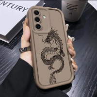 Sarung Corak Totem Naga Orient, Untuk Samsung Galaxy A17 5G A716B dan Telefon Samsung A07 A 17 Galax