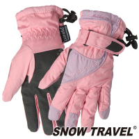 【SNOW TRAVEL 雪之旅】英國PORELLE防水全透氣薄手套 『粉』AR-51