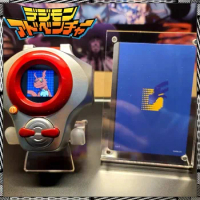 Bandai Digimon Adventure Original D-Ark Guilmon Terriermon Renamon Csa Figure Digivice Device Anime Collect Statue Model Gift