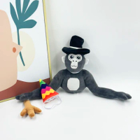 Polychrome Gorilla Tag Monke Plush Creative Gorilla Monkey Game Related Dolls High-quality Plush Fun Animal Plush Toys