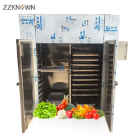 Industrial Mango Fruit Drying Machine Commercial Food Dehydrator Hot Air Onion Dryer Electric Gas  Dried Fish Meat Maker