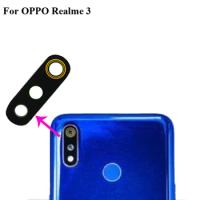 For OPPO Realme 3 Replacement Back Rear Camera Lens Glass repair big camera glass For OPPO Realme3 Real me 3