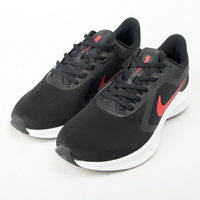 NIKE  Downshifter 10 運動 男鞋 輕量 透氣 舒適 避震 路跑 健身 黑 紅 CI9981-006