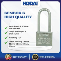 KODAI Gembok G / Gembok Leher Panjang / Gembok Leher Pendek High Quality Leher Panjang 60mm
