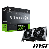 MSI微星 GeForce RTX 5070 12G VENTUS 2X OC 顯示卡