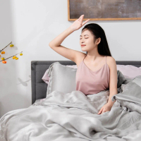 Bộ chăn ga Lụa tencel cao cấp Amando Lagom 5 chi tiết  chăn ga cưới