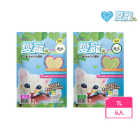 愛寵 2.0豆腐貓砂7L-6入組