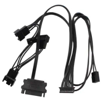 1pcs For NZXT Kraken Z53 Z63 Z73 14-pin connector Cable Cord Wire Power Supply Line Accessories High Quality Dropshipping