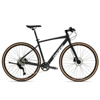 Pacific Rochester Pro Sepeda Hybrid 700C Frame Alloy 6061 Shimano Cues URBAN BLACK