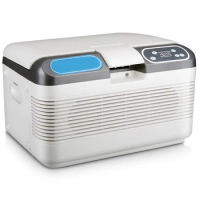 12V ac/dc 20/40L mini ultra cold vaccine cooler box medical fridge freeze refrigerator with portable for Hospital