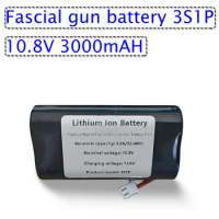 10.8V 3000mAh 3S1P Lithium Battery for Rechargeable Fascial gun