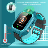 Kids Smart Watch Phone Call Waterproof Thermometer Wristwatch GPS Locator LL@17