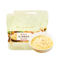 【樂活e棧】低卡蒟蒻麵 燕麥涼麵+濃湯6入/袋-共2袋(低卡 低熱量 低糖 膳食纖維 飽足感 素食)