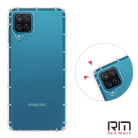 【RedMoon】三星 Galaxy M12/A12 防摔透明TPU手機軟殼