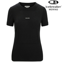 Icebreaker ZoneKnit™Cool-Lite™ BF150 女款 網眼透氣短袖上衣 0A56OU-001 黑