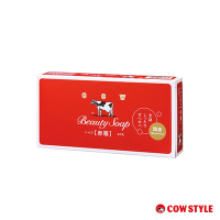(任選)日本牛乳石鹼 牛乳香皂 玫瑰滋潤90g(紅盒) 3入組