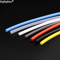 1M PTFE FEP Tube For 3D Printer Parts Pipe ID 0.5 1 2 2.5 3 4 5 6 7 8 10 12 14 16 18 20 mm F46 Insulated Hose Rigid Pipe 600V