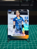 Kartu Bola Voli Shella Bernadetha Tim Nasional Timnas Indonesia Signed Asli