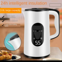 3L Constant Temperature Electric Kettle LED Display Smart Boiling Thermal Water Kettle Portable Tea Kettle