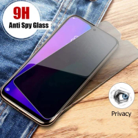 1-3Pcs Privacy Tempered Glass Anti-Spy Screen Protector For Samsung F12/F12 NFC M12 A20S F02S A12 NACHO M13 M32 5G