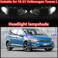 Suitable for 16-21 Volkswagen Touran L Headlight lampshade Touran l head lampshade lamp face headlight lamp shell