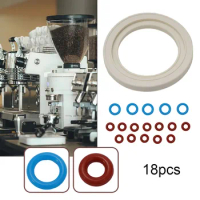 For Breville BES920/BES900 Dual Boiler Group Head Gasket Seals &amp; O-Ring Set For Hose Connectors Probes Parts For Coffee Machine