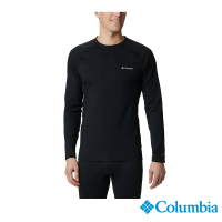 【Columbia 哥倫比亞 官方旗艦】男款- Omni-Heat 3D 保暖快排內著上衣-黑色(UAO07640BK / 快排.保暖.透氣)