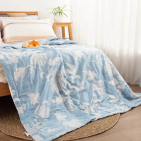【Beauty Style】60支天絲萊賽爾鋪棉夏被150x200cm(100%天絲涼被/四季被) 涼被/冷氣毯