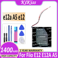 Battery e12a A5 e12 1400mAh For Fiio E12 E12A A5 Player Bateria