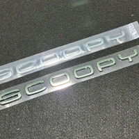 Tem chữ SCOOPY Trắng xi cty nhập khẩu