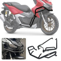 Motorcycle Engine Guard Bumper Crash Bars Stunt Cage Frame Protection Frame Kit for Honda ADV160 ADV 160 2022-2023
