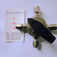 1/4 card set imitation American ball valve high pressure ball valve four-way ball valve Fuyu valve