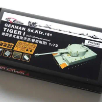 Flyhawk 72005 1/72 German Tiger I initial Production Upgrade Parts for Dragon A