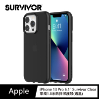 Griffin iPhone 13 Pro 6.1” Survivor Clear 軍規1.8米防摔保護殼 透黑(iPhone 13 保護殼)