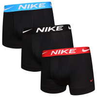 Nike Essential Micro 速乾合身平口褲/四角褲/運動內褲/NIKE內褲-黑色 三入組