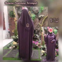 Mukena Pashmina Terompah / Mukena Terompah / Mukena Murah