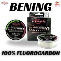 Supermart Surabaya Senar Pancing Leader Fluorocarbon BENING Relix Nusantara 50m Putih - 5lbs -SS Lur