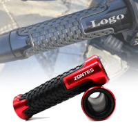 Motorcycle Handle Bar Grips Handlebar Grips Aluminum 22mm 7/8" Universal For Zontes G1 T2 125X 310V/X/R 310T U125 ZT250 ZX310R