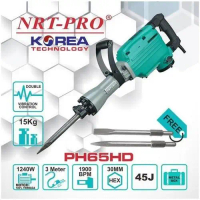 Mesin Bor Bobok NRT PRO PH65 HD Jack Hammer Drill Beton Tembok Impact Demolition PH 65 HD Hammer Dem